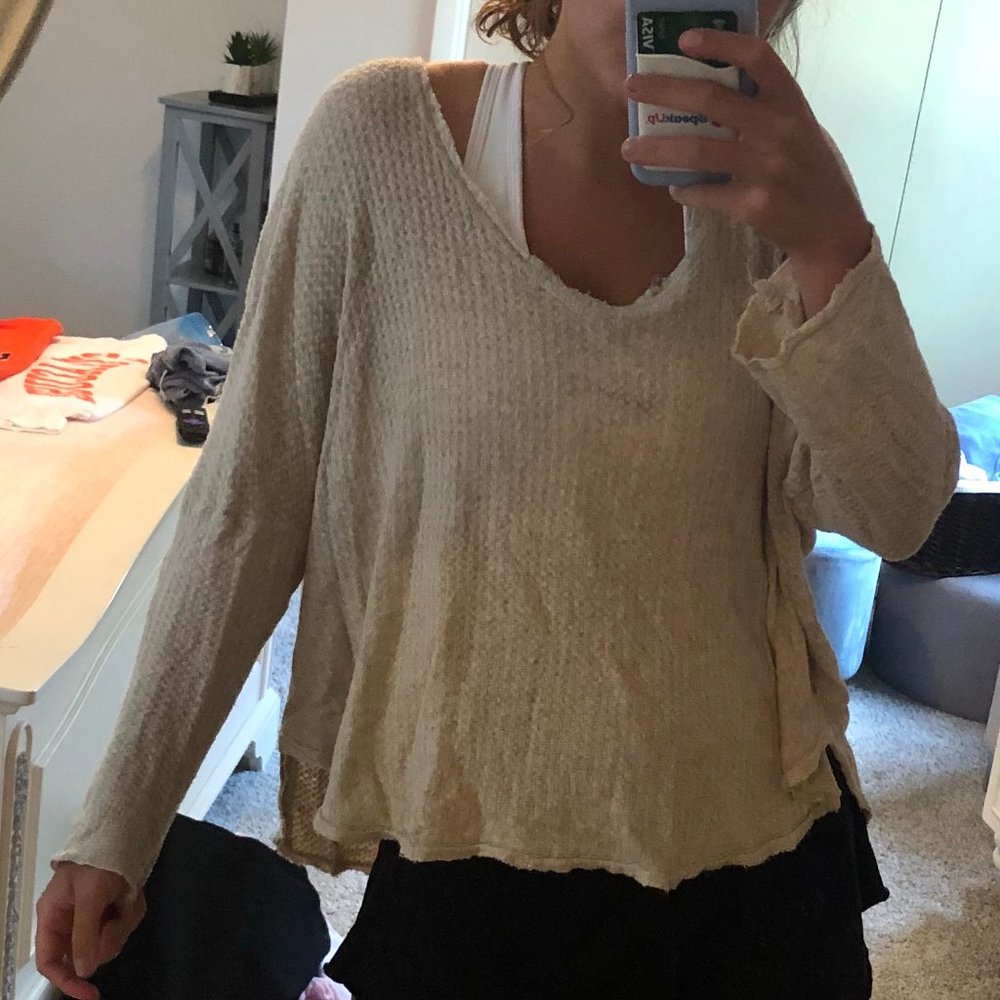 cozy light sweater